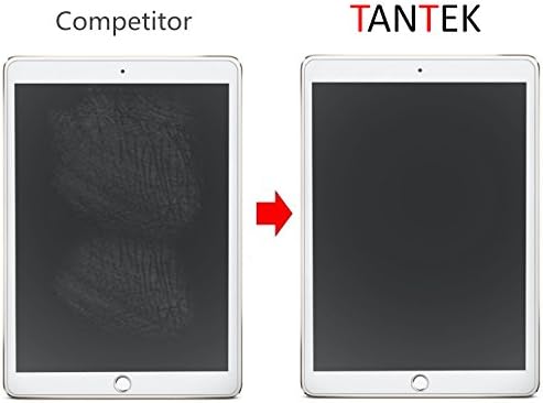 Tantek [מגן מסך דו-חבילות לאייפד, iPad Air 1, iPad Air 2, iPad Pro 9.7 אינץ ', סרט זכוכית מחוסמת,